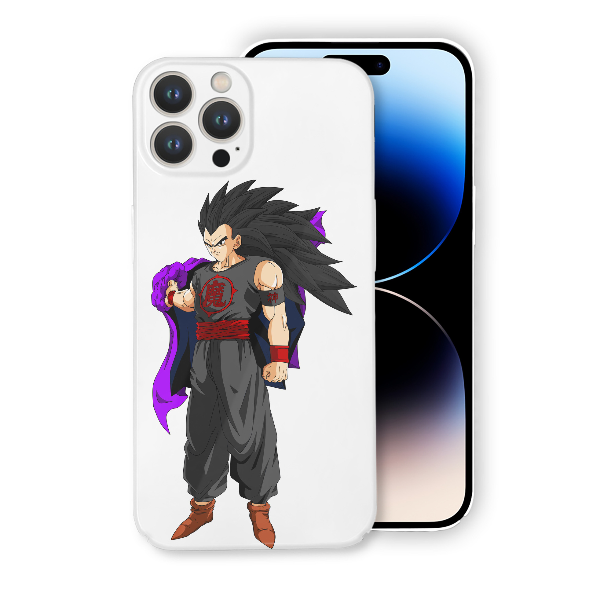 （画像用） ドラゴンボール ベジータ四世（Bejīta Yonsei）DRAGON BALL Vegeta IV 【iPhone 14シリーズ対応】ハードケース